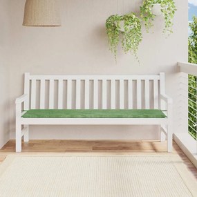 vidaXL Capa de Banco de Jardim Padrão de Folhas 180x50x4 cm Tecido Oxford