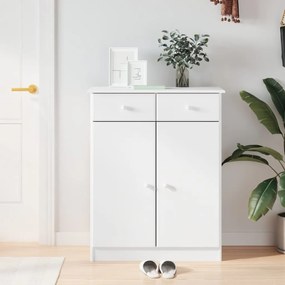 Sapateira ALTA 77x35x96 cm madeira de pinho maciça branco
