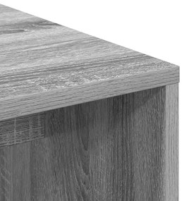 Mesa de Escrita Cinzenta Cinzento Sonoma Aglomerado de partículas