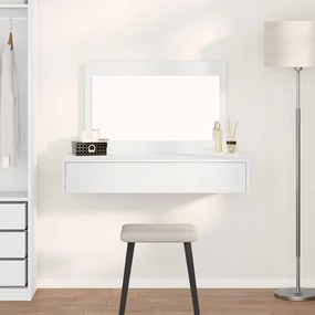 vidaXL Aparador de parede branco 100x40x70 cm