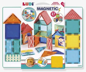 1.as construções magnéticas LUDI multicolor