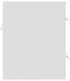 Armário lavatório 60x38,5x48 cm contraplacado branco