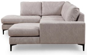 Sofá de Canto Porto Corner – Bege – 200 cm x 314 cm x 155 cm