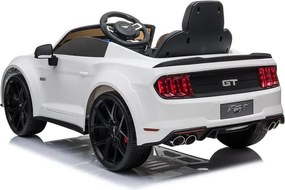 Carro elétrico para crianças Ford Mustang 24V Pneus EVA Branco