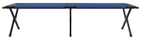 Cama Solar Dobrável com Bolsa de Transporte Azul - Tecido Oxford 600D