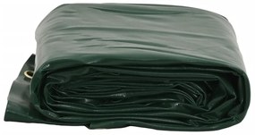 Lona 2,5x4,5 m 650 g/m² verde