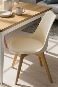 Pack 4 Cadeiras Synk Basic - Crema