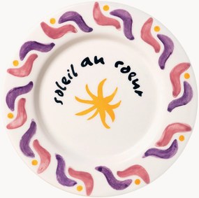 Prato de pequeno-almoço pintado à mão Cala Secreta
