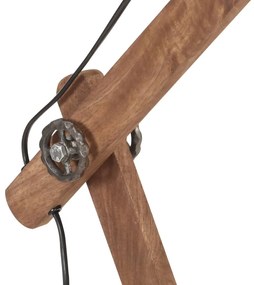 Candeeiro secretária industrial redondo 58x18x90cm E27 bronze