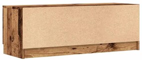 Móvel TV madeira antiga 102x35x36,5 cm madeira trabalhada