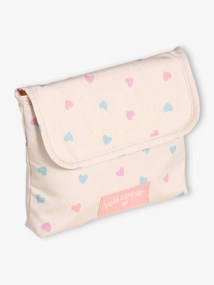 Lancheira tipo bolsa "Jolie Coeur", para menina cru