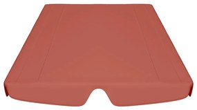 Toldo suplente baloiço 188/168x145/110cm terracota