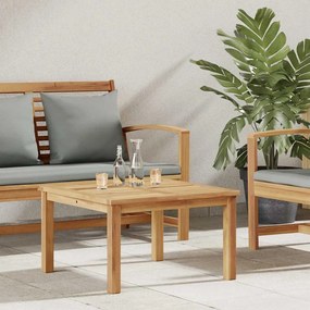 vidaXL Mesa de centro Castanho 60 x 60 x 36 cm Madeira de teca sólida