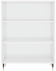 Estante 69,5x32,5x90 cm derivados de madeira branco brilhante