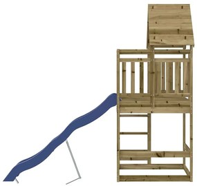 Conjunto de brincar para exterior madeira de pinho impregnada