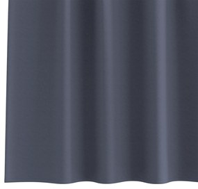 Cortinas opacas 2 pcs Cinzento-escuro 175 x 140 cm Poliéster