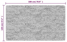 Tapete lavável antiderrapante 120x180 cm multicor