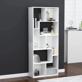 vidaXL Estante 67x24x161 cm derivados de madeira branco