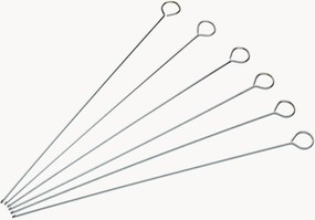 Espetos planos e para churrasco Spiedo, conjunto de 6