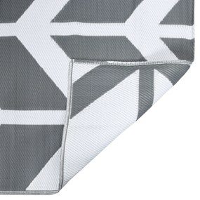 Tapete Exterior ARAKIL Cinzento Polipropileno 300 x 400 cm