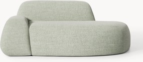 Chaise longue em bouclé Wolke (2 lugares)