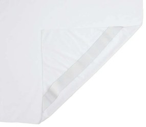Protetor de colchão impermeável 80x200 cm branco
