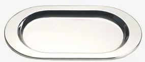 Bandeja Decorativa Em Aço Inoxidável Savelia ↔︎ 35 Cm - Sklum