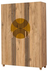Roupeiro Leva Hedera – Atlantic Pine – 120 cm x 189 cm x 48 cm