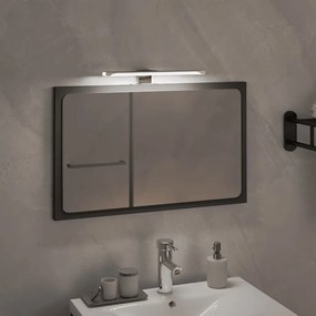 vidaXL Luz LED para espelho 5,5 W 6000 K 30 cm branco frio