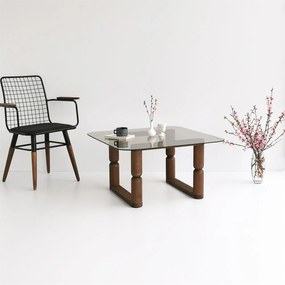 Mesa de Café Stoa – Bronze – 80x42x80 cm