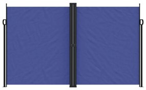 Toldo lateral retrátil 200x600 cm azul