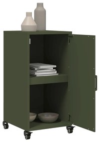 Aparador 36x39x72 cm aço verde azeitona