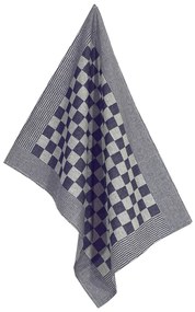 Panos de cozinha 50 pcs 50x70 cm algodão azul e branco