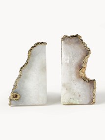 Suportes para livros em quartzo Sedona, conjunto de 2