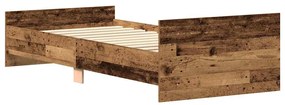 Estrutura de cama sem colchão 90x190cm derivados de madeira