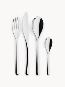 Conjunto de talheres polidos Piano, 4 pessoas, conjunto de 16
