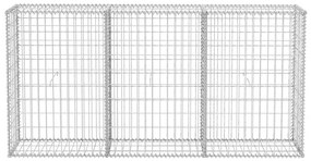 Cesto gabião aço galvanizado 200x30x100 cm