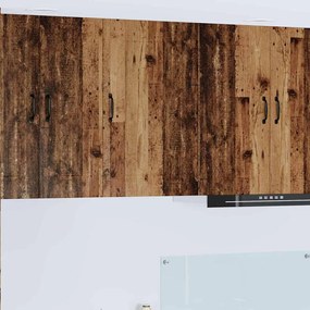 vidaXL Armário de Cozinha Madeira antiga 50 x 31 x 80 cm