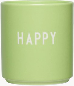 Chávena com inscrição Favourite Happy
