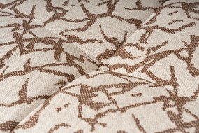 Sofá de 3 Lugares Cady – Castanho Claro – 235x100x72 cm