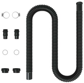 Painel de aquecimento solar curvo para piscina 72,5x46 cm