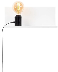 Candeeiro de Parede Tokyo - Branco – 40 x 15 x 15 cm