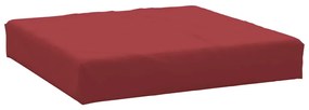 Almofadões p/ móveis paletes 2 pcs tecido oxford vermelho tinto