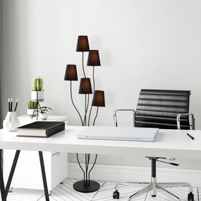 Candeeiro de Pé Bonibon – Preto – 44 x 44 x 160 cm