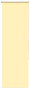 vidaXL Persiana de enrolar 60x150 cm largura tecido 55,7 cm poliéster