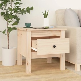 Mesa de apoio 40x40x39 cm pinho maciço