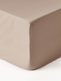 Lençol em cetim de algodão com elástico boxspring Premium