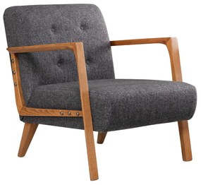 Cadeira Wing Kemer – Cinzento Escuro – 69x80x83 cm