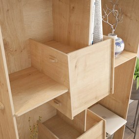 Estante Pana – Carvalho – 83x138x27 cm