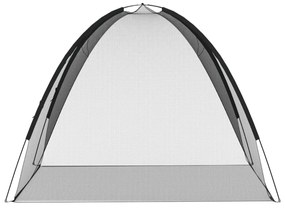 Rede mosquiteira com portas malha 220 200x180x135 cm preto